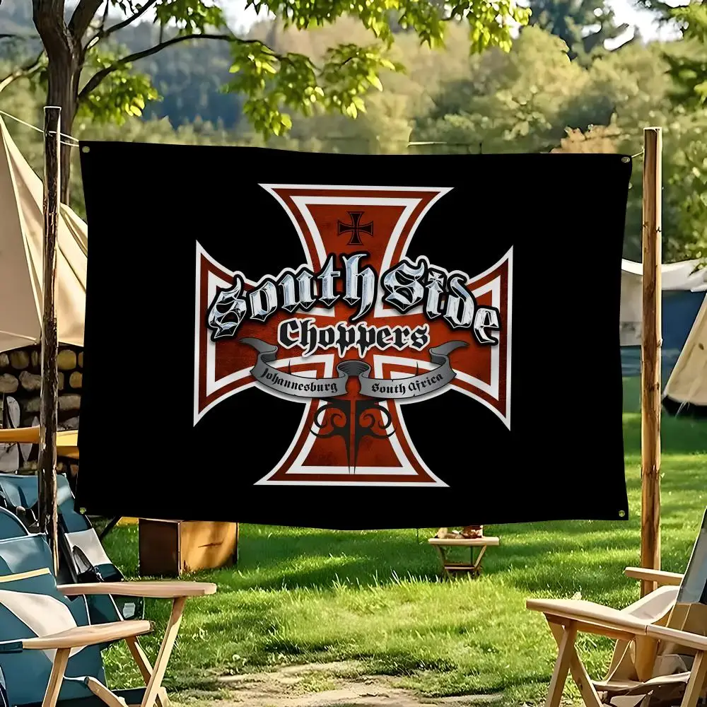 Cool West C-Coast C-Chopper Flags Flags for Room, Bedroom, Home, Outdoor, Wall Hanging, Concert Print, Art Banner