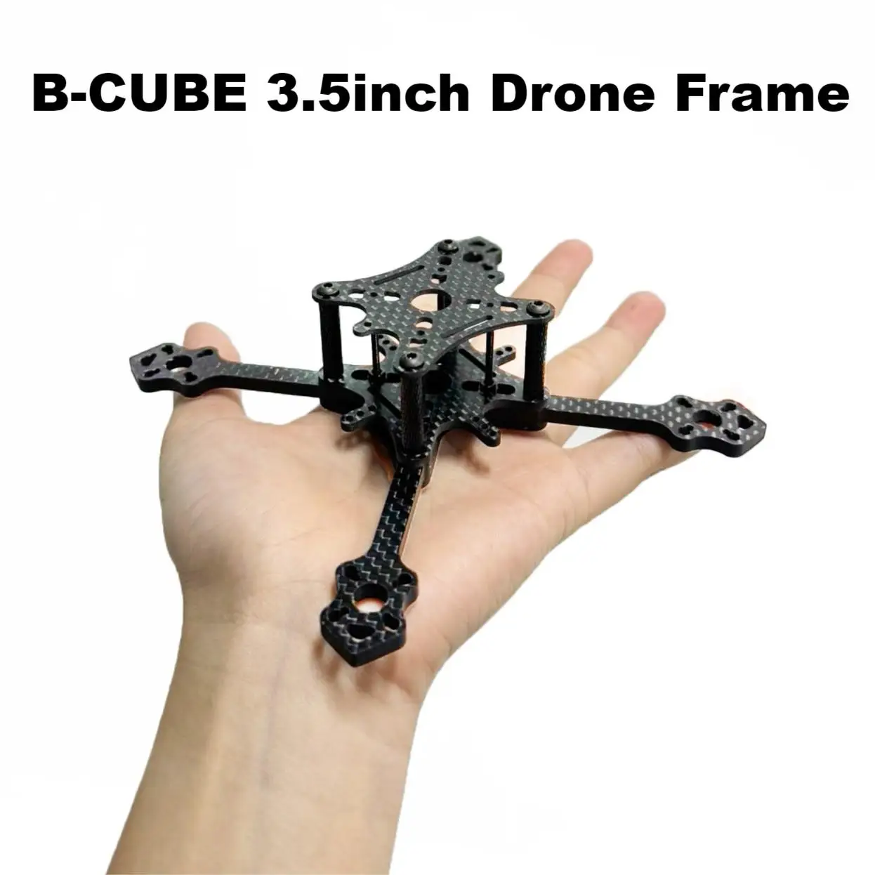 

B-CUBE 3,5-дюймовый комплект рамы FPVDrone из углеродного волокна, гоночный дрон, квадрокоптер, фристайл, INAV Beatflight F722Ardupilot PX4Flight Control
