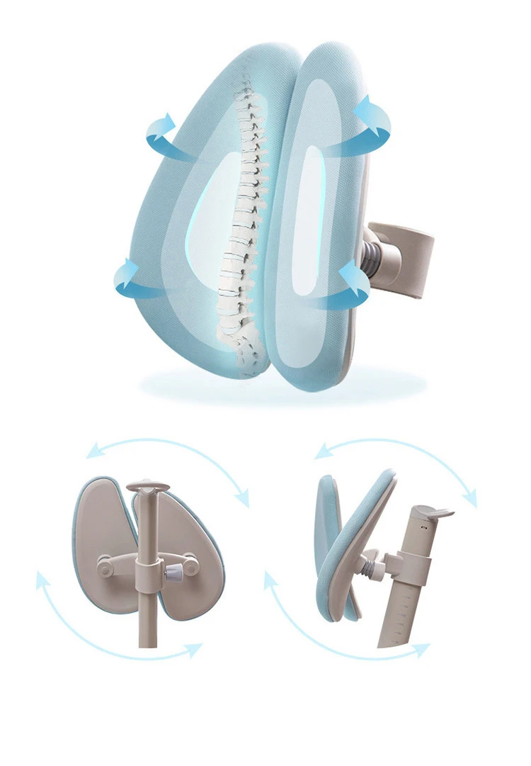 Modern Design Height Adjustable Plastic Kids Study Chair New Model Ergonomic Rocking Chair for School Children