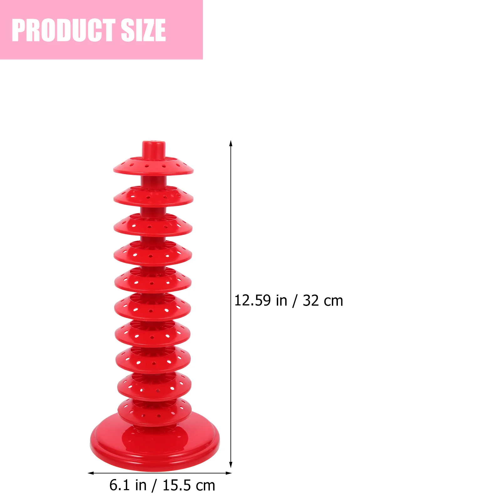 Lollipop ขนมหวาน Stand Holder Show Rack Organizer ฮาโลวีน Multi-use เด็กสีชมพู