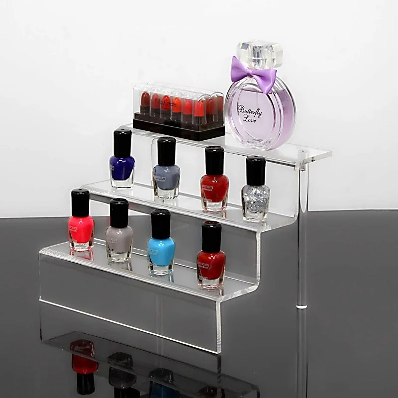 3 Layer Acrylic Jewelry Display Stand Transparent Cupcake Stand Hand-made Potted Plant Stand Jewelry Stand Storage Box 4mm