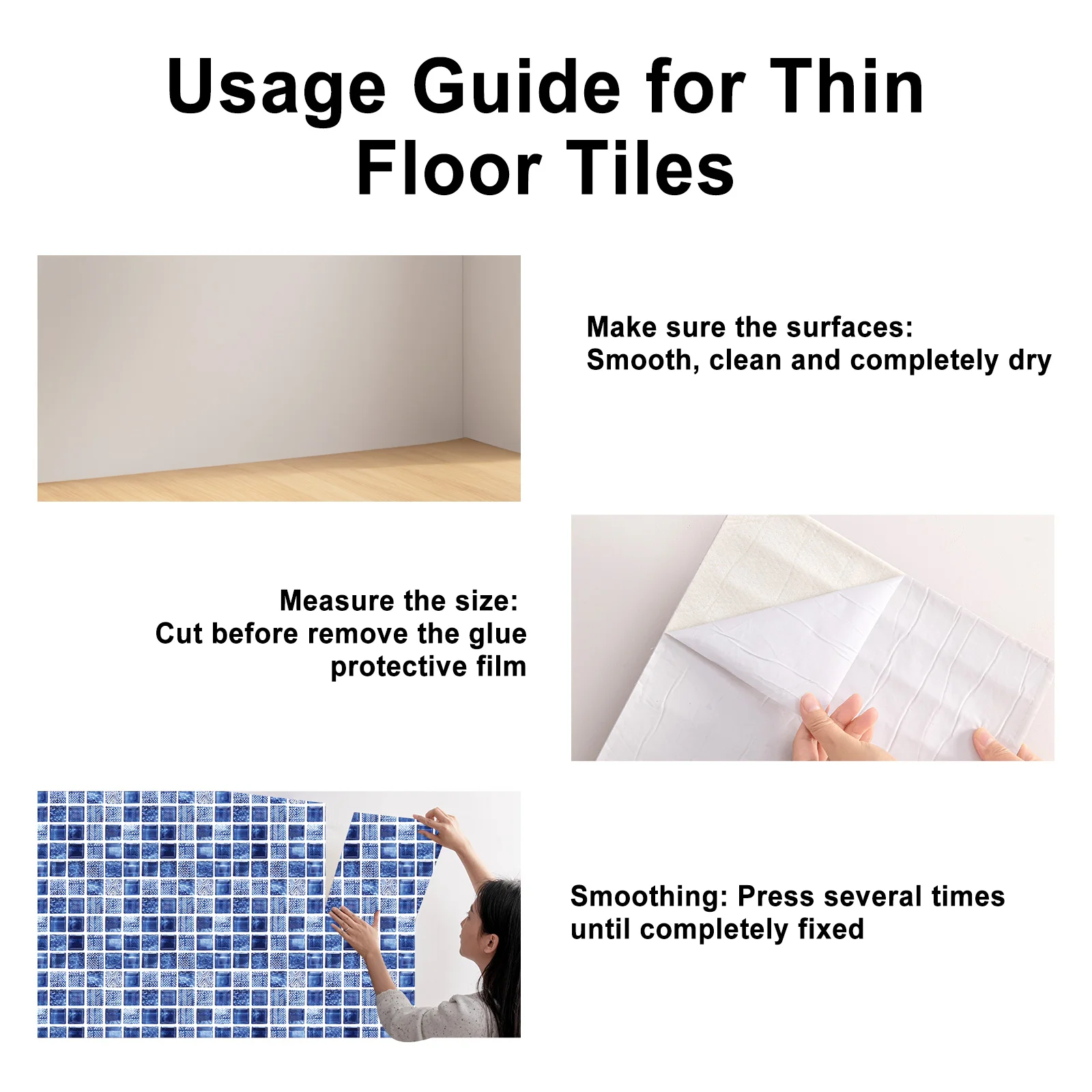36piece set, 7.87x7.87 inch bathroom tiles, balcony tiles, kitchen tiles, PVC self-adhesive wall stickers, anti slip, moisture-proof, oil resistant stickers