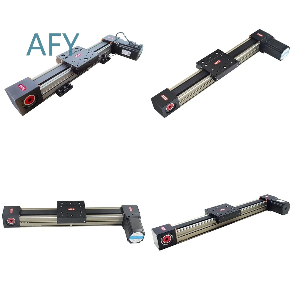 High Speed Belt Driven Linear Motion Guide Rail System Slider Light Weight Linear Actuator for CNC Machine for RXP80 Electric