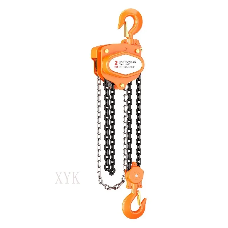 1/2/3/5/10T Hand Chain Hoist Manual Lever Hoist Chain Block Manual Hoist Construction Site Crane