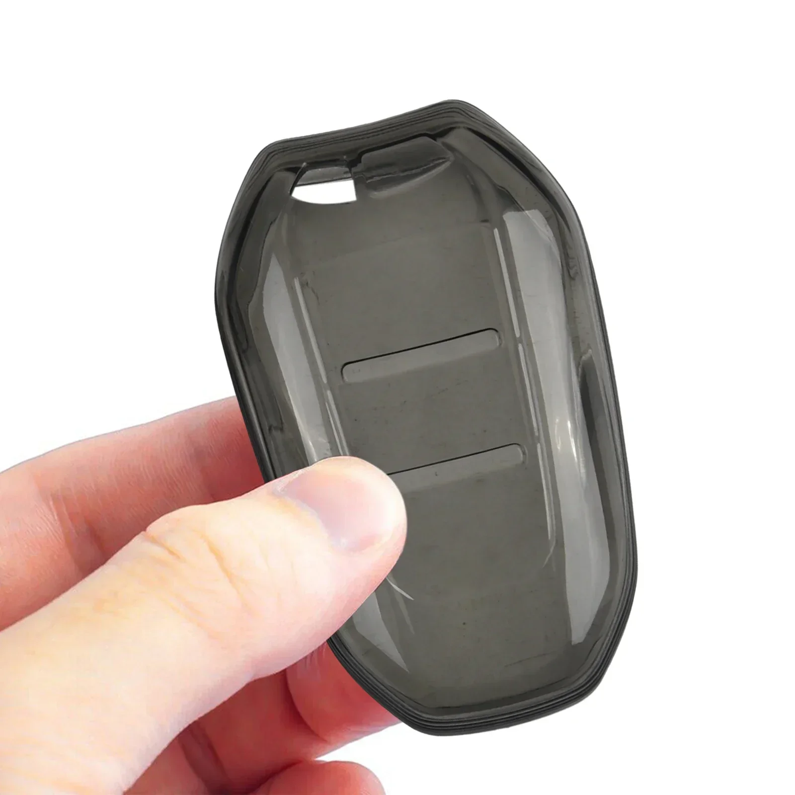 Car Transparent Black Car Key Cover Protective Cover For 308 For 508 For 2008 3008 5008 For C3 C5 Aircross For DS 5 3 7 9 For  C