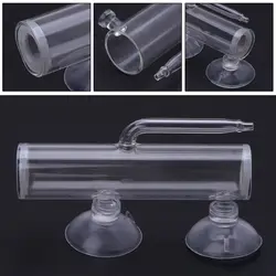 Glass Tube Aquarium Shrimp Incubator Artemia Hatchery Fish Eggs Hatching Tool for Fish Tanks DIY Accessories