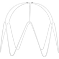 1pcs Crystal Lampshade Frame Metal Diy Lamp Cover Bracket For Table Ceiling Bedside Light Shade Holder Smooth Finish