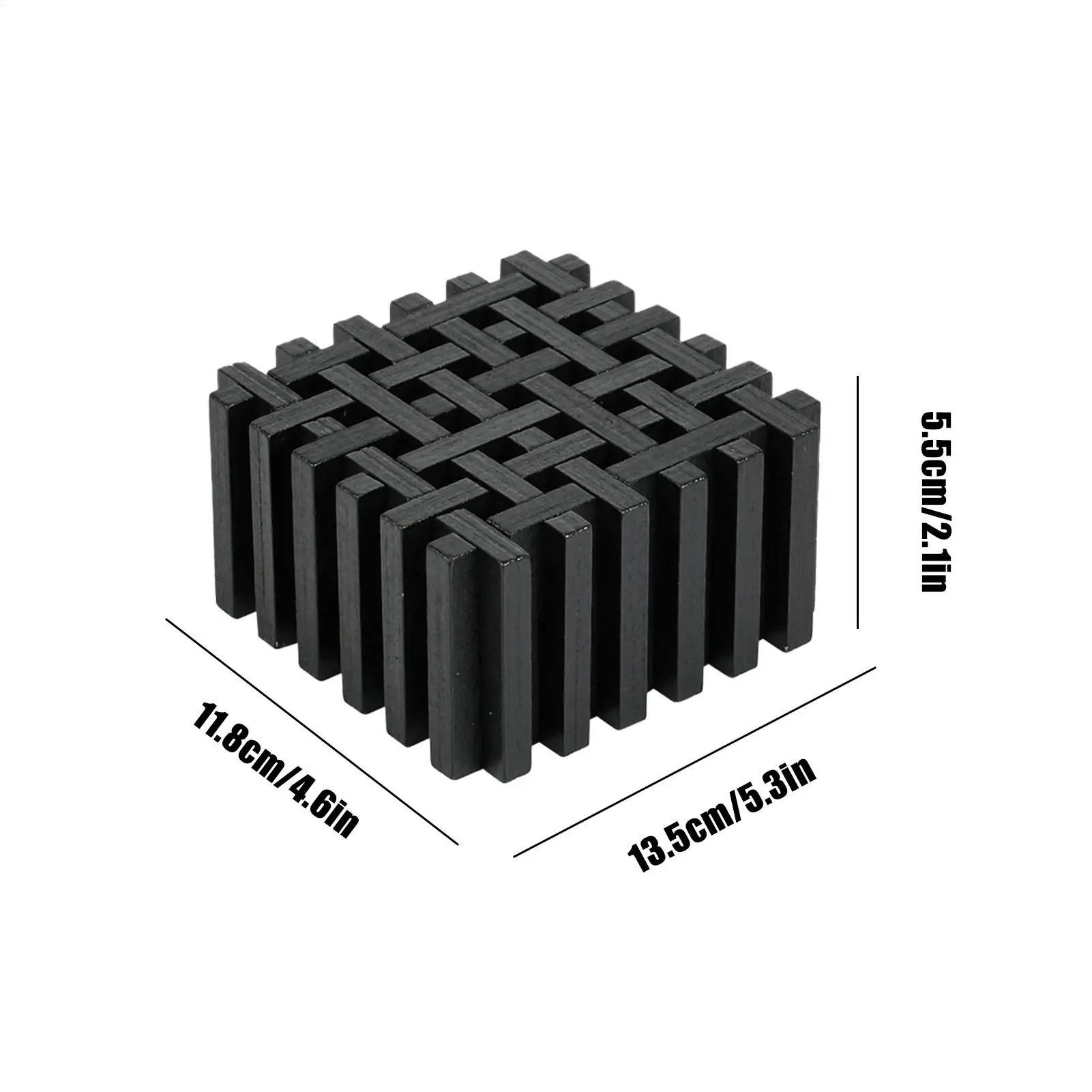 Brain Teaser Puzzles Wood 3D Educational Toys Logical Thinking Toy for Adults Kids Teens Students Educators Office Game Night