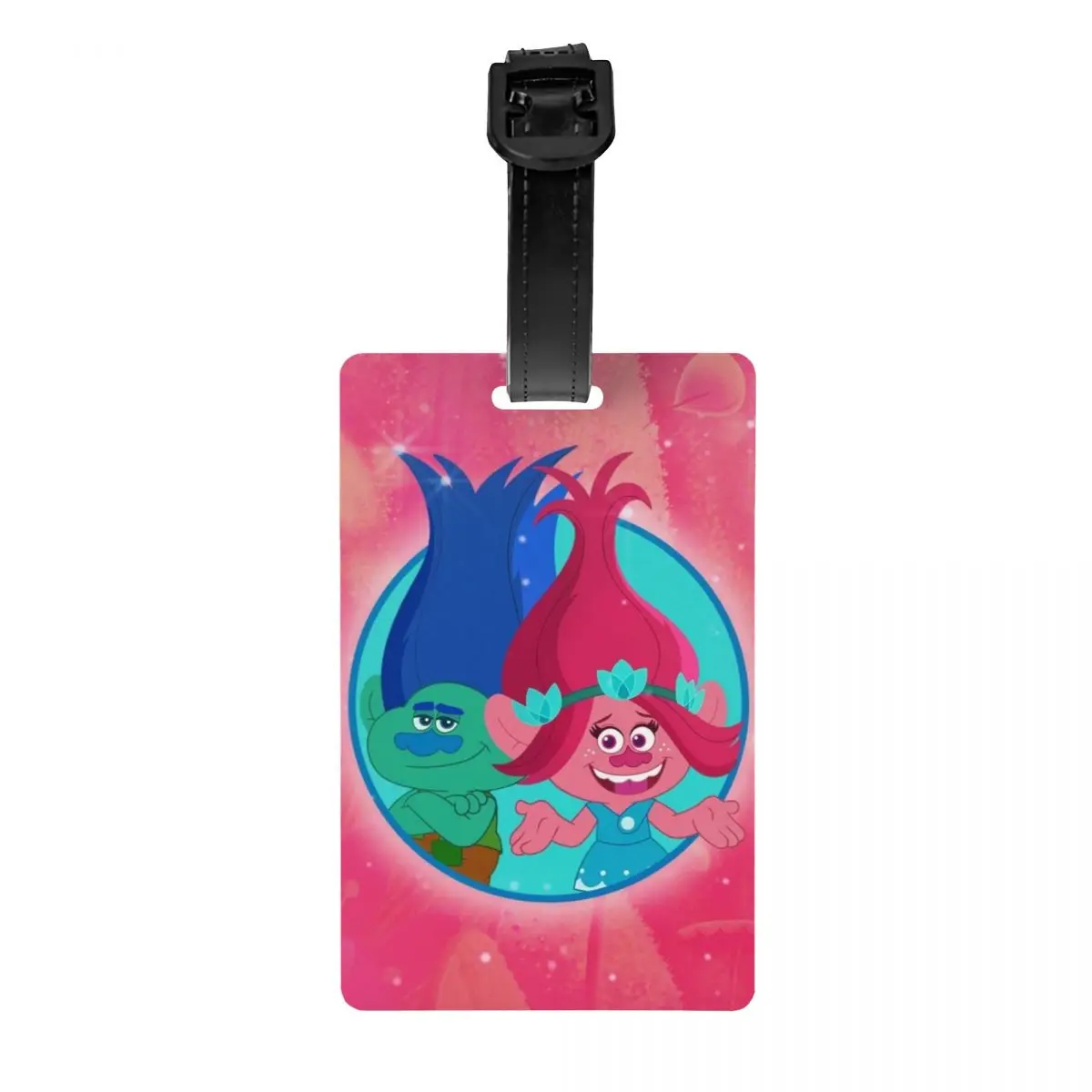 

Пользовательские обои для троллей, мультяшные багажные бирки для чемоданов, конфиденциальная обложка, имя, удостоверение личности