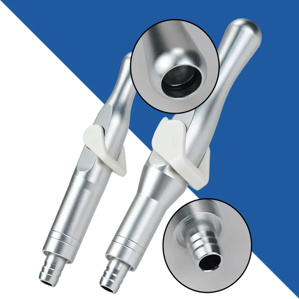 

Dental Aluminum Saliva Ejector Suction Valve HVE Tip Adapter for Strong and Weak Systems Dentist Supplies Oral Care