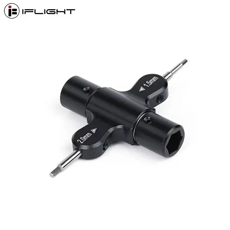 

iFlight M3 M5 Quad Wrench Built in One Way Bearing Tool Nut Screw Wrench Quick Release Propeller Motor Tool for FPV