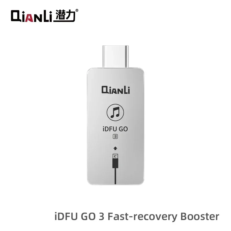 Qianli IDFU GO 2 3 Fast-recovery Booster Cable 2.8 Seconds Quick Startup DFU Device for IP 15 Series Purple Screen Repair Tool