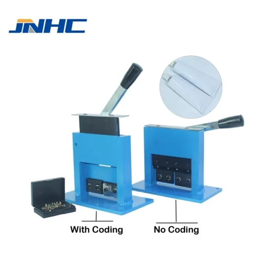 Mechanical Table Top Ultrasonic Tube Sealing Machine Semi-Automatic Manual For Aluminium Plastic Paper For Toothpaste Tube