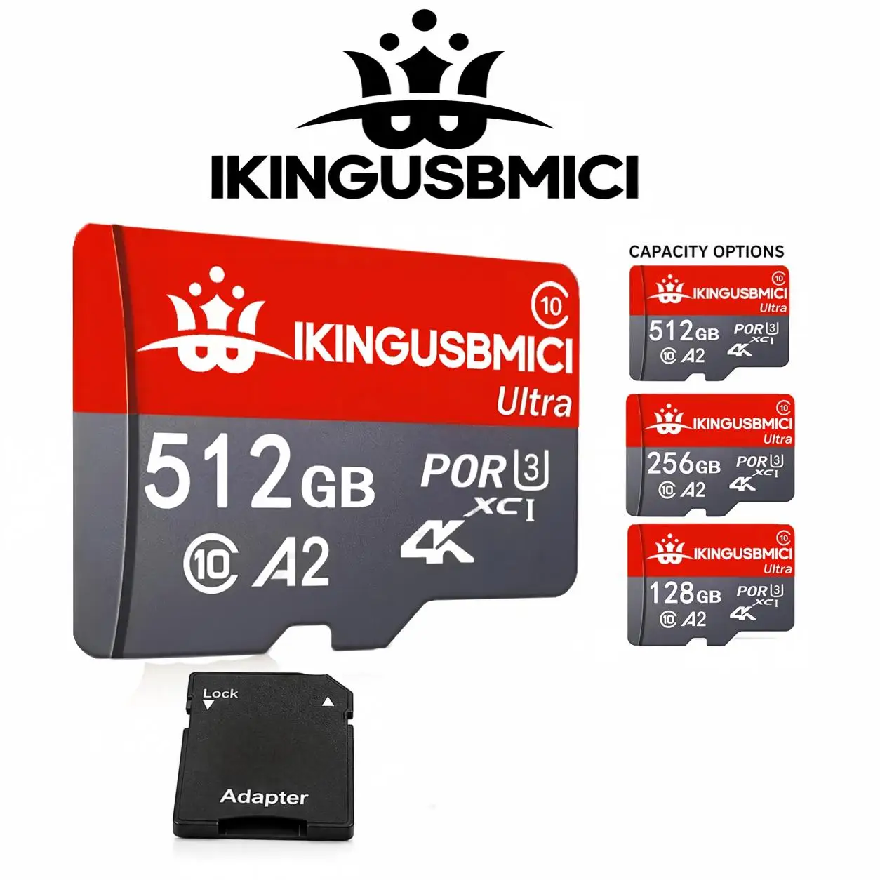 Premium Memory Card 256GB Micro TF SD Card 128GB SD Cards 64GB TF Cards UHS-II UHS-I Class 10 for E-Reader/Smart TV
