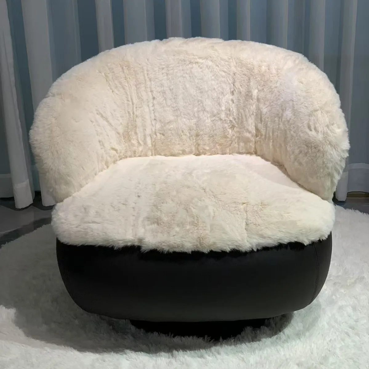 

Итальянский дизайнерский простой одноместный диван-кресло, вилла, отель, гостиная, кресло для отдыха