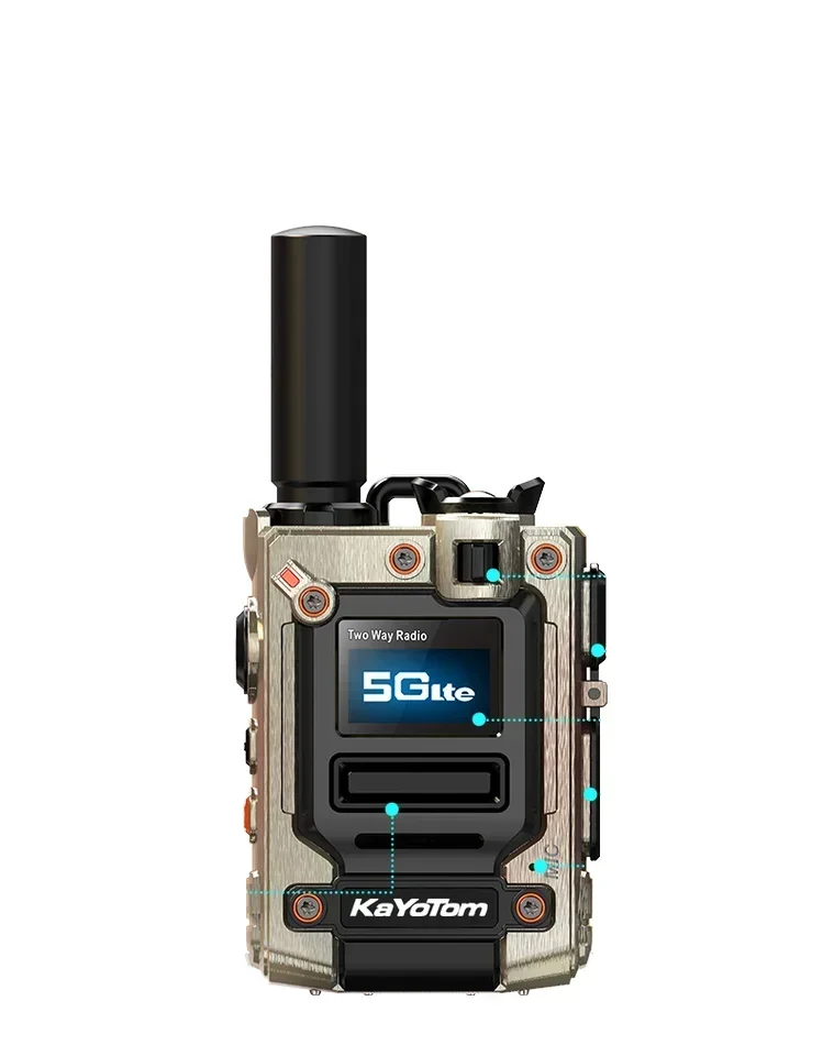 KaYoTom M08 walkie-talkie 5000km Long Talk Range 4g LTE POC Network Radio Sim Card Walkie Talkie wo way radio