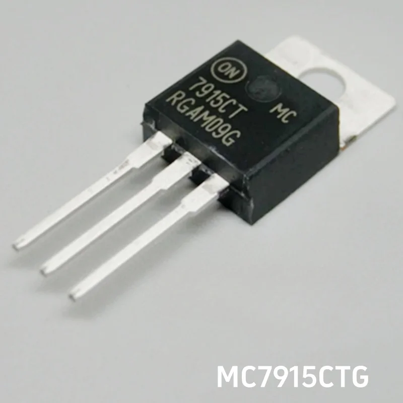 New Original MC7915CT MC7915CTG 7915CT TO-220 Three terminal voltage regulator