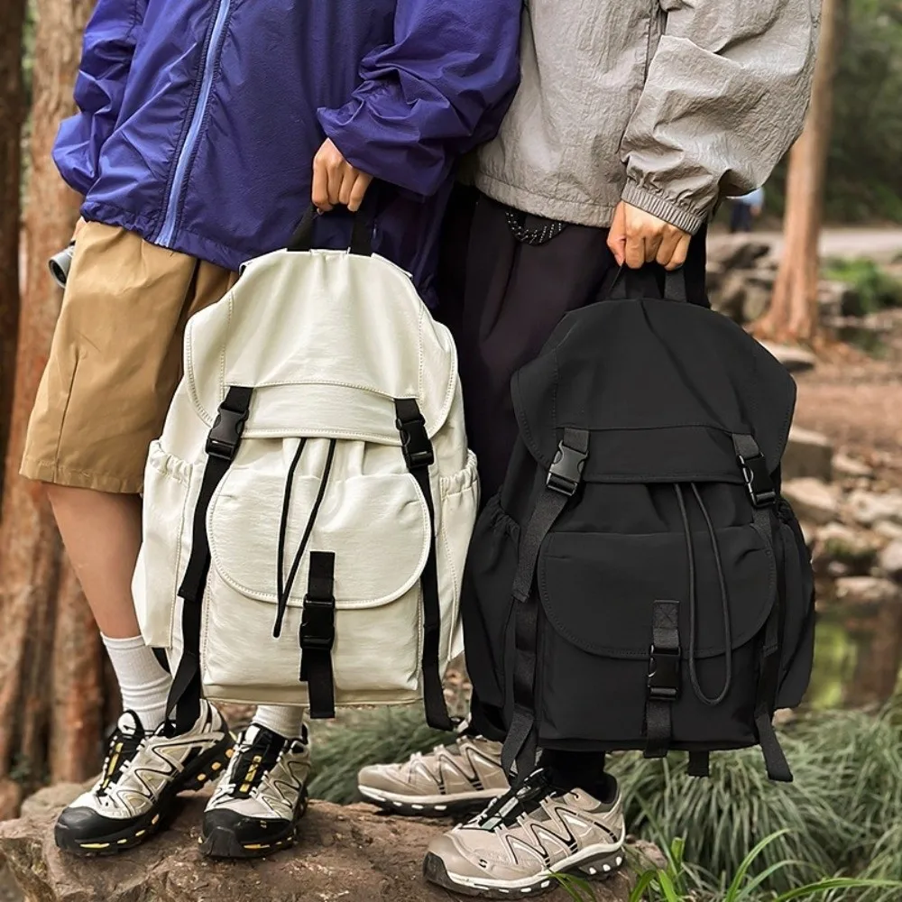 

Durable Waterproof Outdoor Backpack Casual Style Adjustable Straps Camping Backpack Nylon Multifunction Laptop Bag Sport