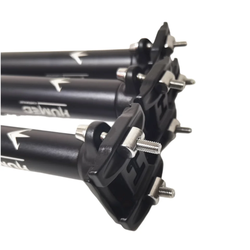 Fahrradsattelstütze 27,2/30,9/31,6mm Schwarz, 450mm Länge MTB Rennrad Sattelrohr Ersatzteile – Detail 12