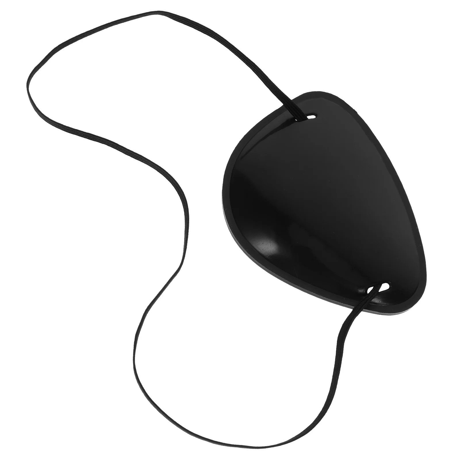 Pirate Eye Mask Black Patch Adjustable Fits Cosplay Halloween Kids Party Hat Accessories Reusable Comfortable Design