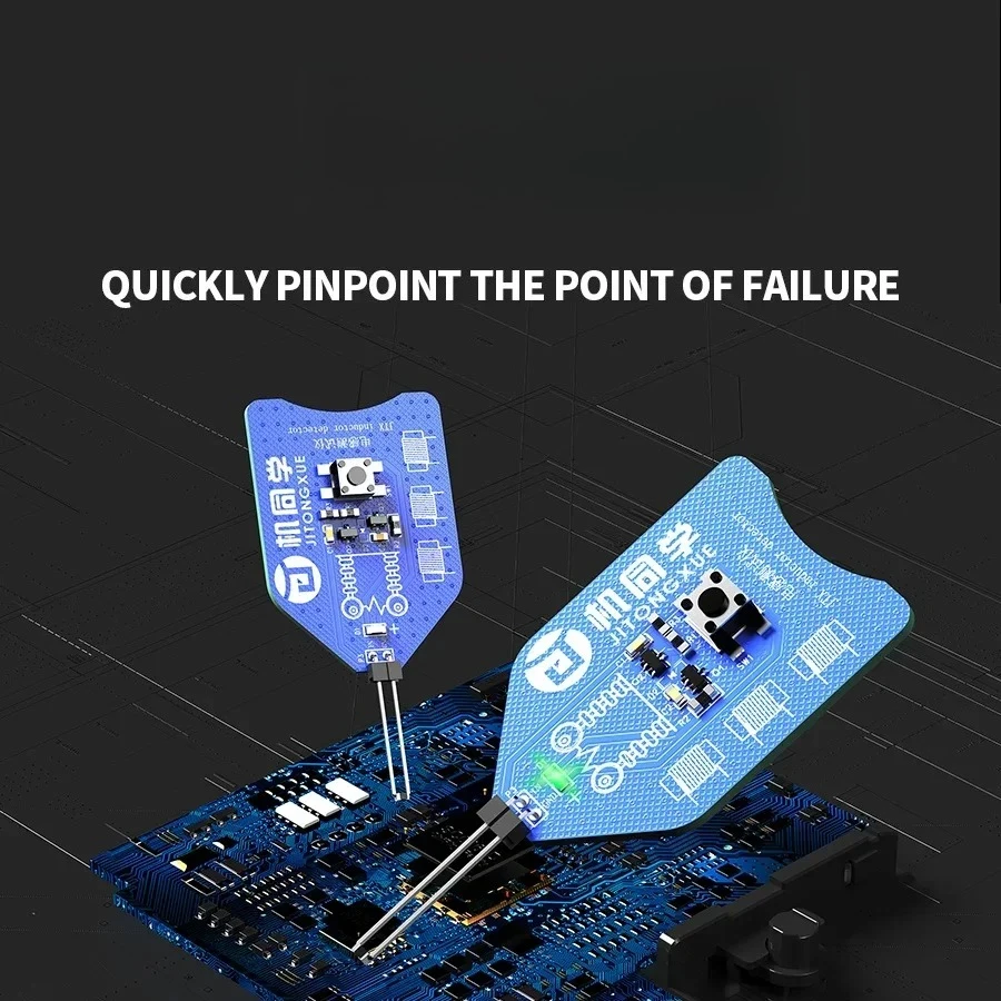 CT-1 testador de bobina de componente da placa-mãe para reparo de placa pcb para ferramenta de verificação rápida de falhas de indução eletromagnética