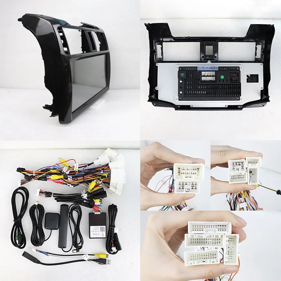 Carplay Android 14 For Toyota 4runner 2009-2022 Car DVD Player GPS Navigation Multimedia Player Head Unit Car Radio Tape Record
