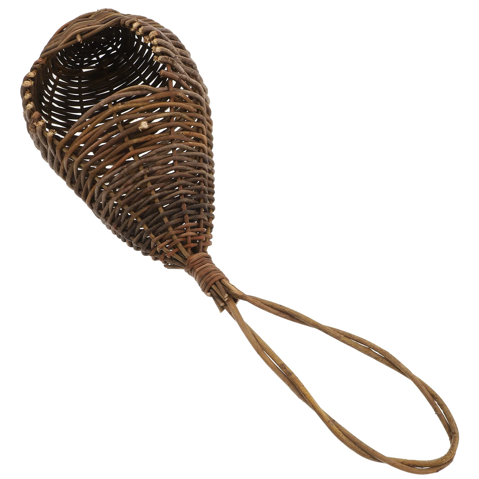 

Hand Woven Rattan Bird Nest Hanging Decorative Natural Straw Parrot Small Birds Garden Home Decor Adornment Twig Bird Nest