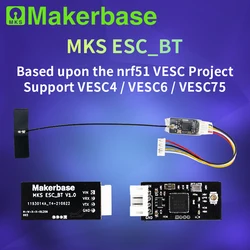 Makerbase Wireless Bluetooth Module 2.4G for Electric Skateboard Based upon the nrf51_vesc project