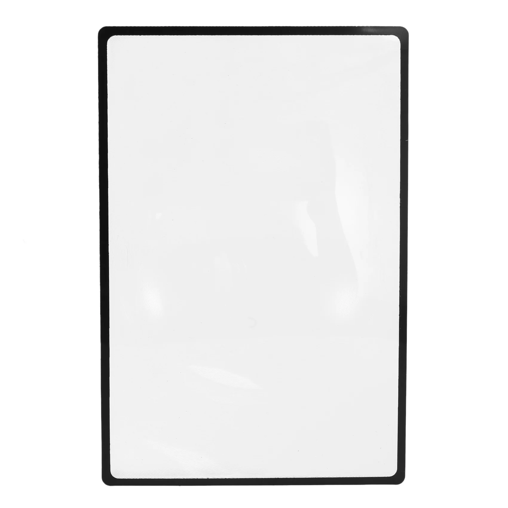 المكبر ورقة دعم القراءة ، عدسة مكبرة 3 التكبير الأسود