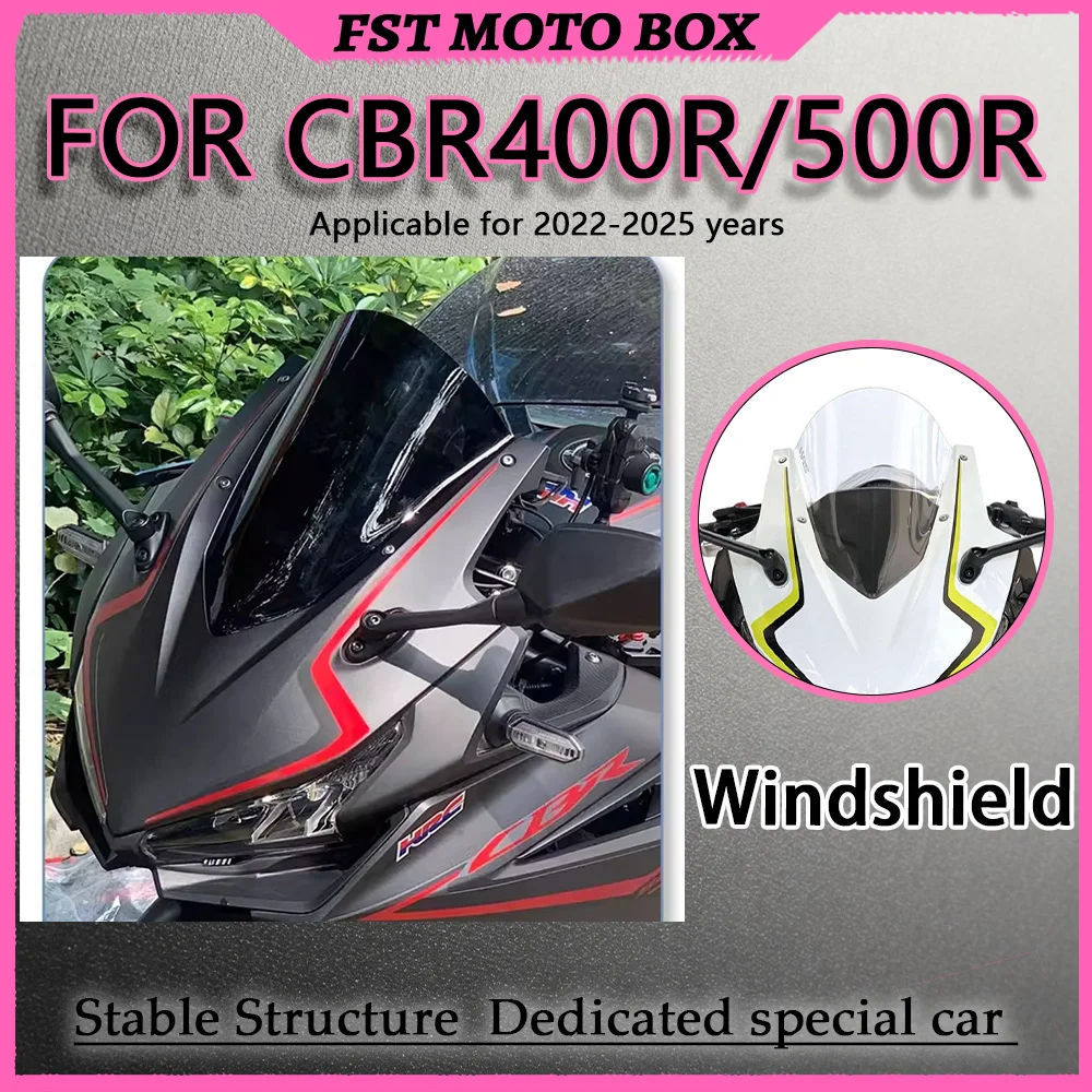 FOR Racing Heightened Wind Deflector for CBR400R CBR500R 22-25 Airflow Helmet Reduces Soreness And Fatigue Motorcycle Accessory