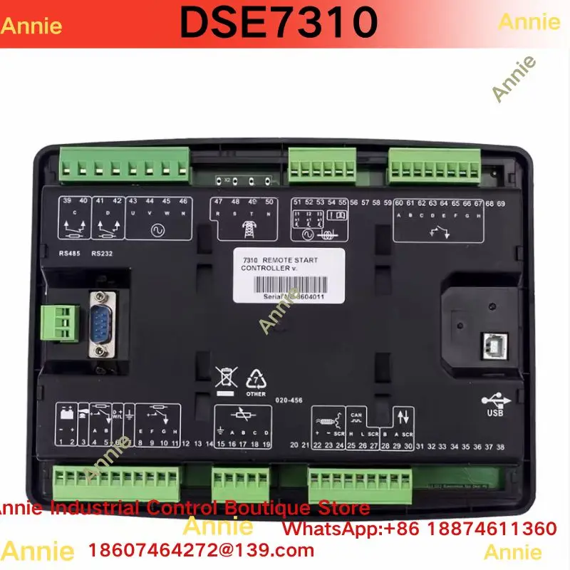 Brand New DSE7310 MKII Generator Set Controller - Electronic Load Control Panel for Generator Sets
