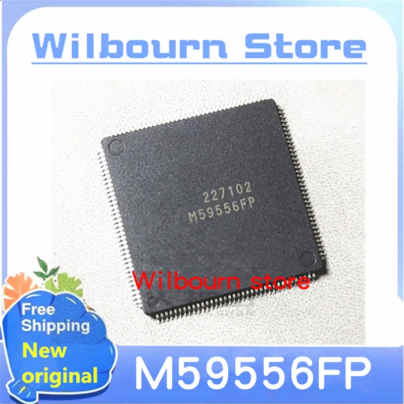 

5 шт./лот 100% новый M59556FP M59556 TQFP144 чип привода зажигания автомобильной компьютерной платы