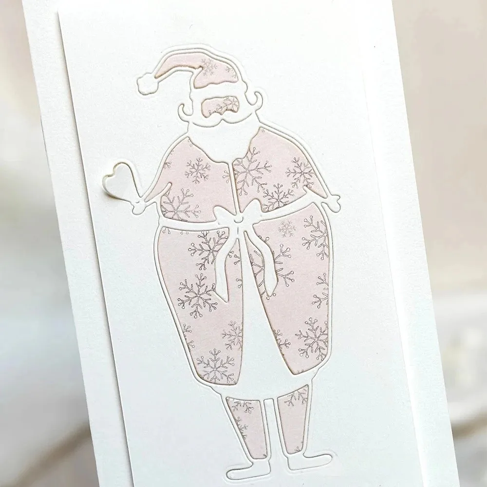 

New Craft metal cutting dies cut die mold Santa Claus decorations Scrapbook paper craft knife mold blade punch stencils die