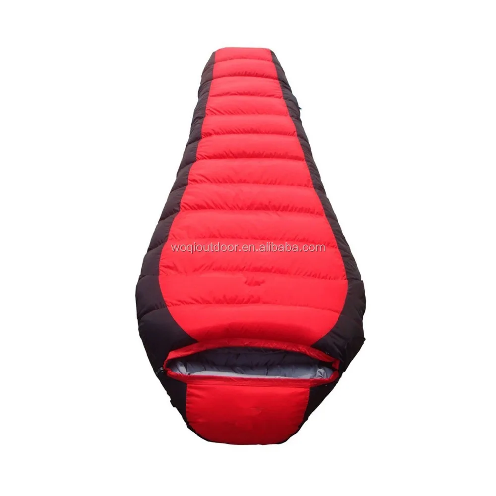 

Ultralight Mummy Down Sleeping Bag for camping & backpacking with Compression Sack