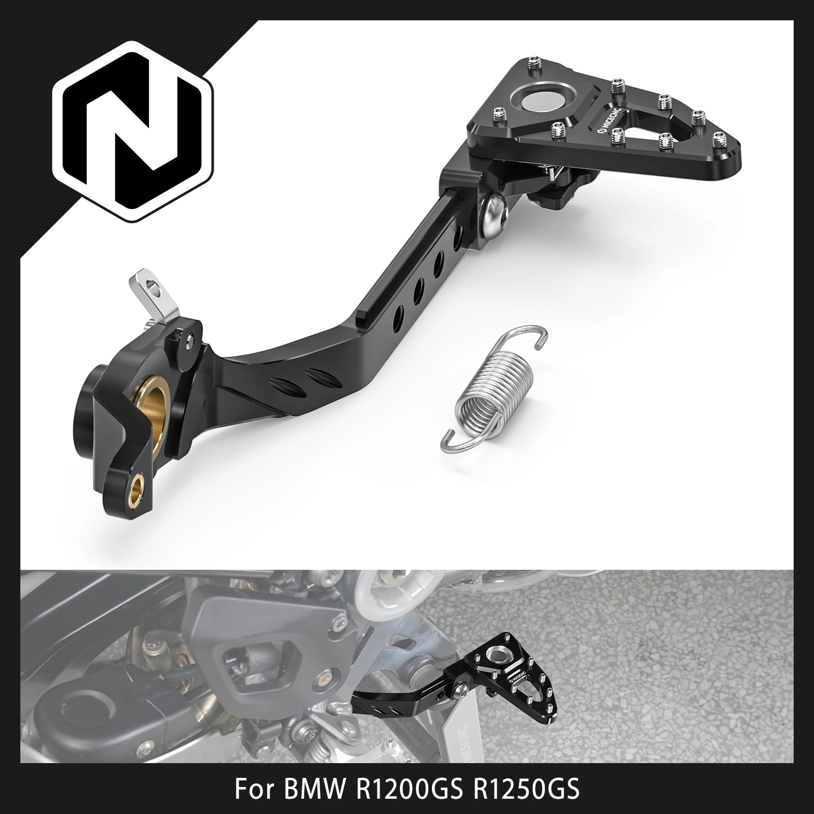 

NICECNC For BMW R1250GS 2019-2023 Motorcycle Rear Brake Lever Pedal For BMW R1200GS R 1200 GS 2013-2018 R 1250 GS 2023 2022 2021