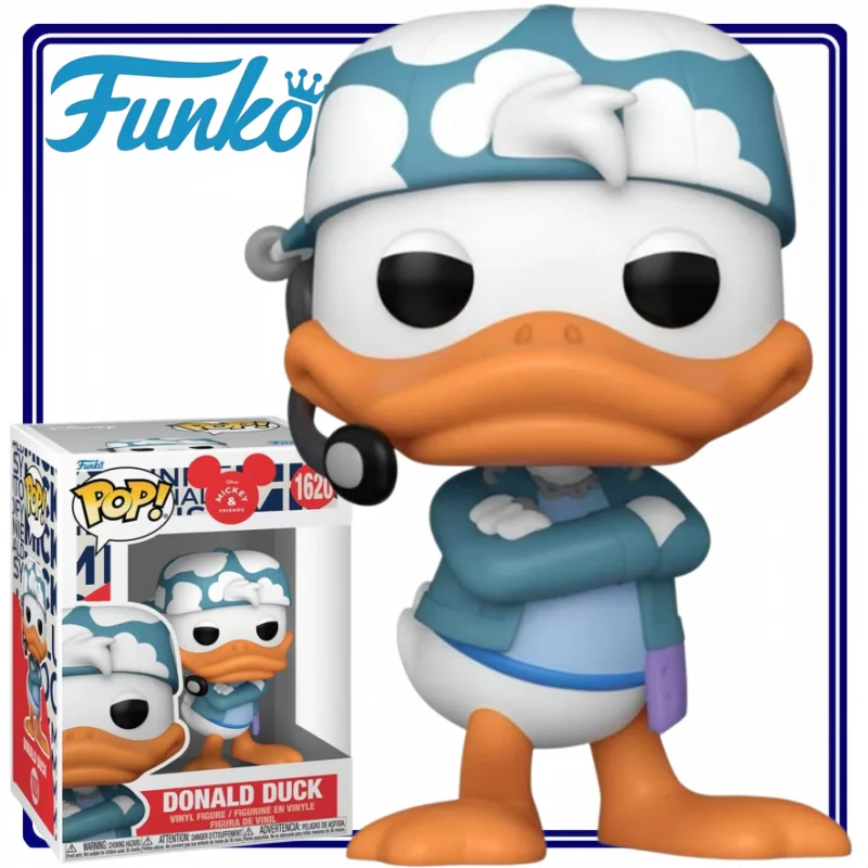 

New FunkoPOP Mickey Mouse Figure Cartoon Donald Duck Model Anime Merchandise Desktop Decoration Holiday Gift Trendy Toys