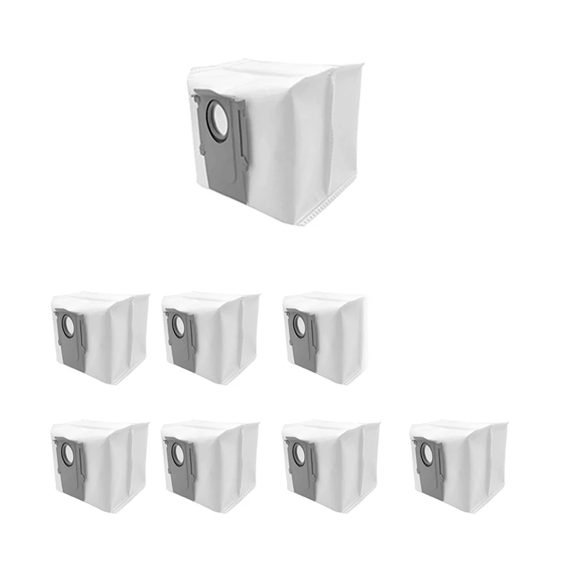 A23T 8Pcs Accessory Dust Bag for Roborock Q7Max/Q7 Max Plus/S7 MaxV Ultra Replacement Vacuum Cleaner Bags