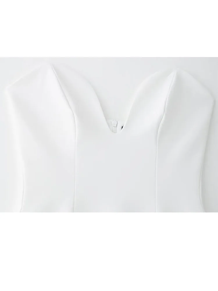 HH Vrouwen V-hals Mini Jurk Zomer Mode Terug Rits Casual Solid Party Sexy Mouwloze Backless Jurk 2025, Vrouwelijke