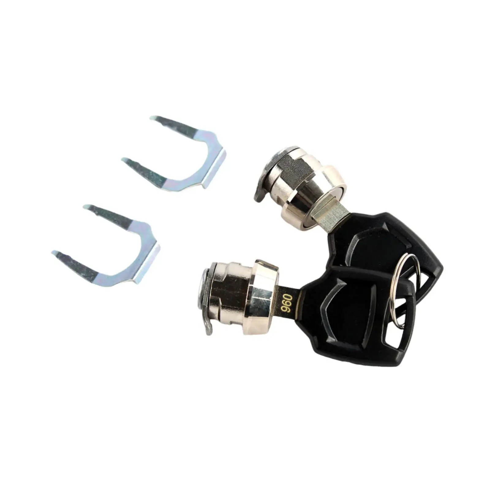 2 Pieces Tour Pack Pak Locks Easily Install Hardware Professional Accessory