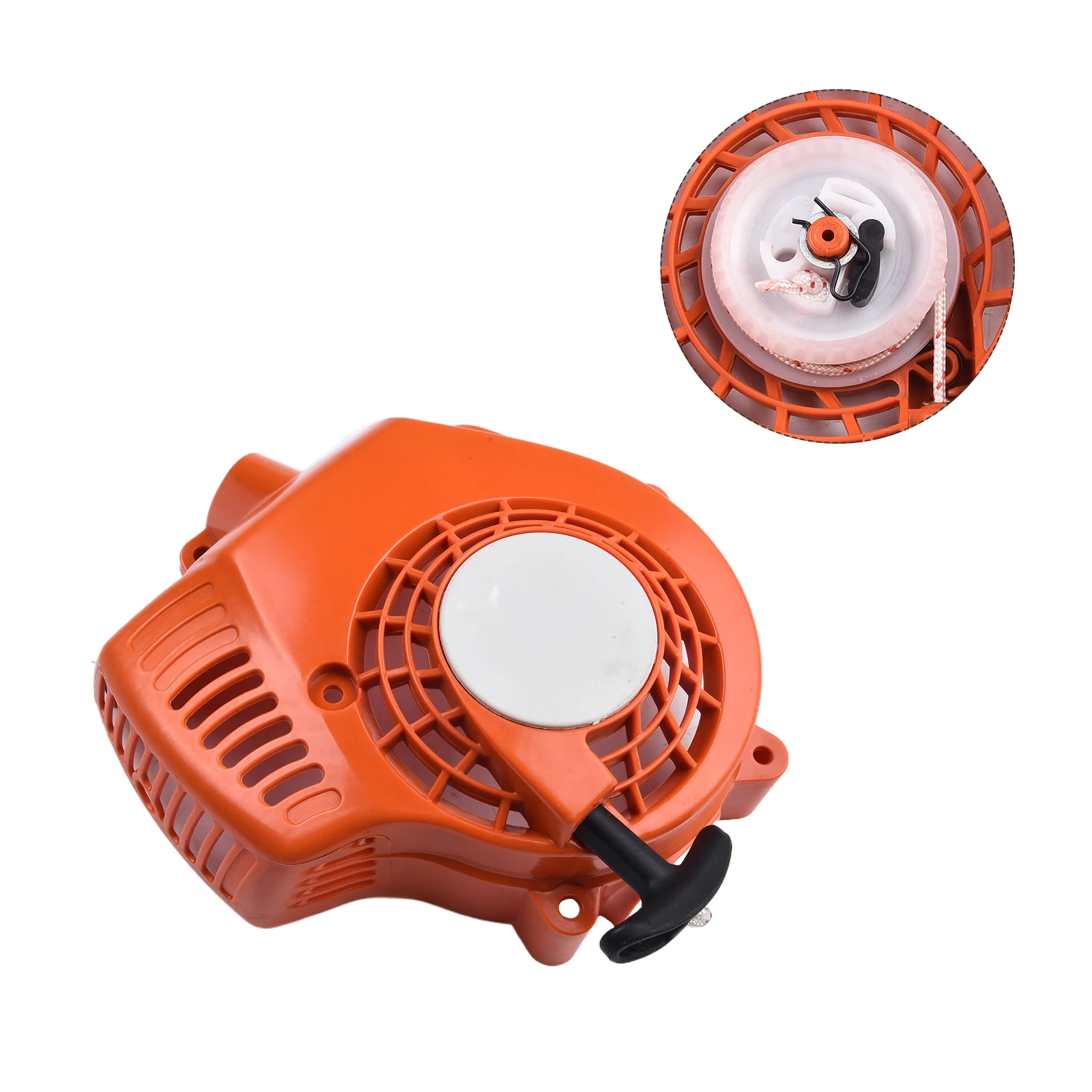 

Lawn Mowers Pull Starter Smooth Operation Plastic 42280802100 - Enhancing For STIHL HS45 Hedge Trimmer Reliable