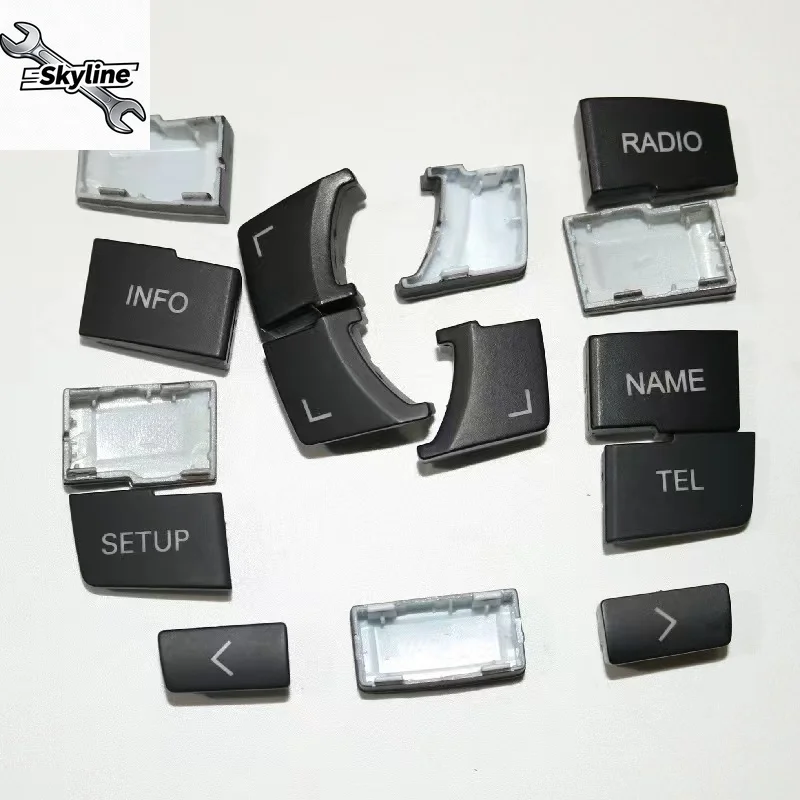 Central control Gear Shift Panel Multimedia Button switch Cover