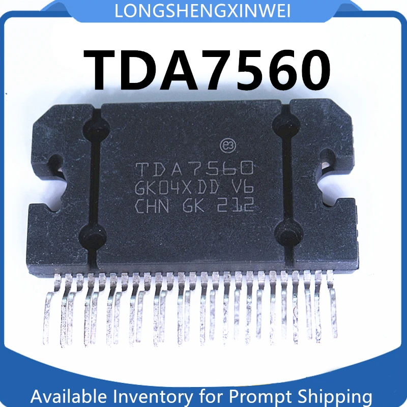 1PCS TDA7560 Direct Plug ZIP-25 Automotive Audio Power Amplifier Chip IC Integrated Block Circuit New Original