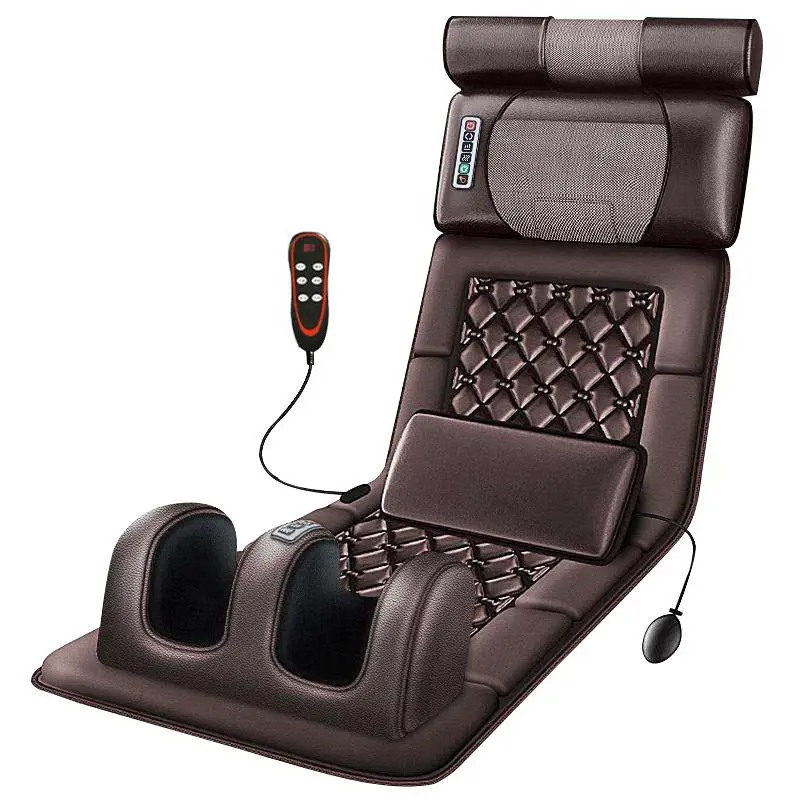

2024 New Design Standard Size Full Body Vibrate Memory Shiatsu Massage Cushion Mattress Neck
