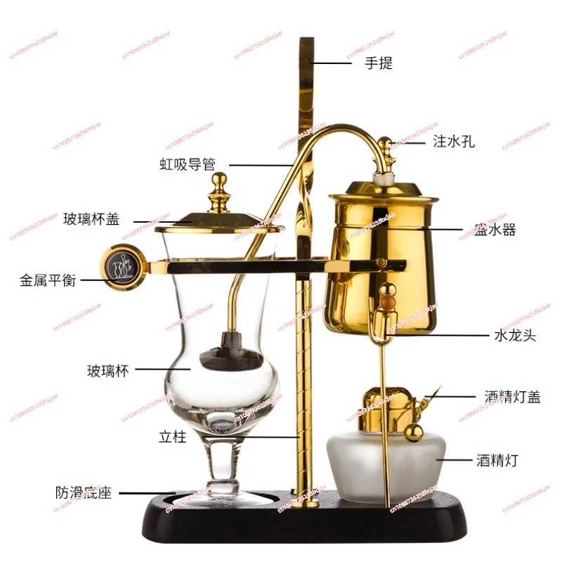 coffee pot home brewing coffee appliance siphon pot  machine set gift box siphon  pot