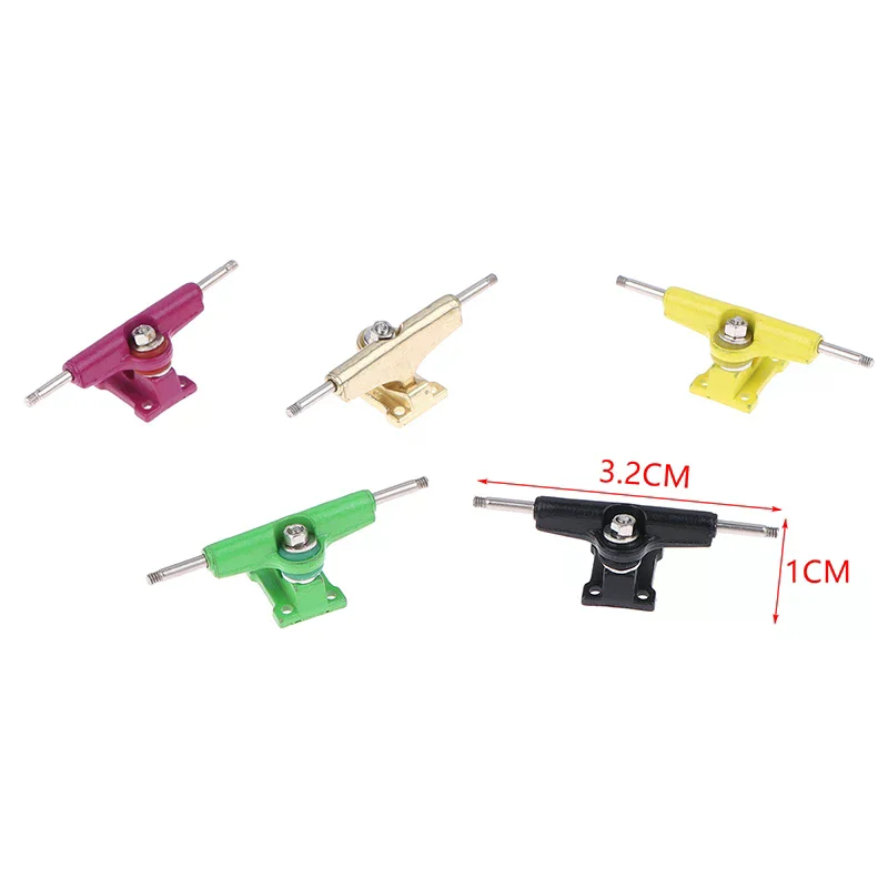 Truk Fingerboard 32MM Profesional Single Axle Untuk Finger Skate Board Mini Zinc Alloy Skateboard Trucks Mainan