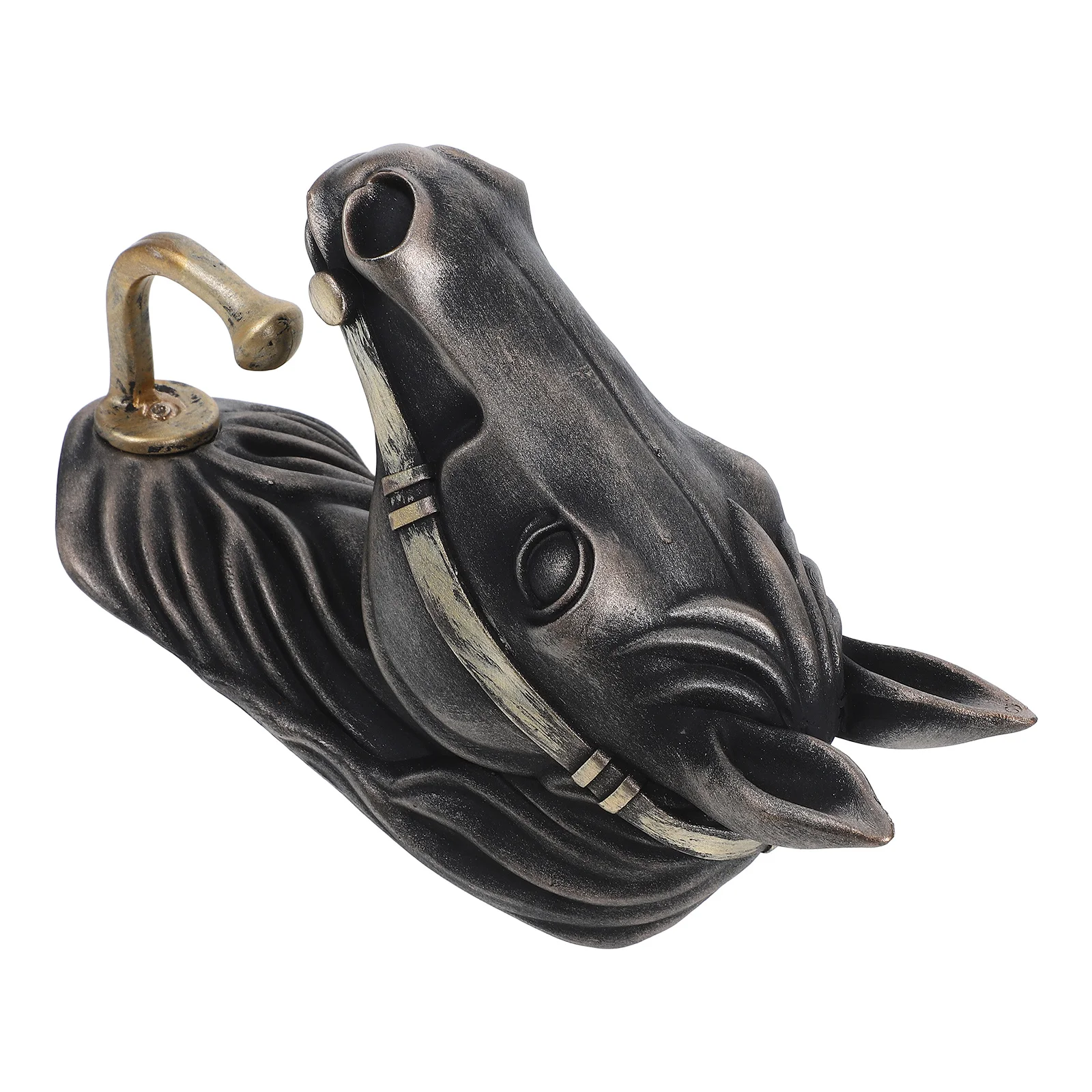 

Horse Head Hook Clothes Hangers Animal Shaped Creative Animals Hooks Porch Coat Heavy Duty Resin Wall Decorative