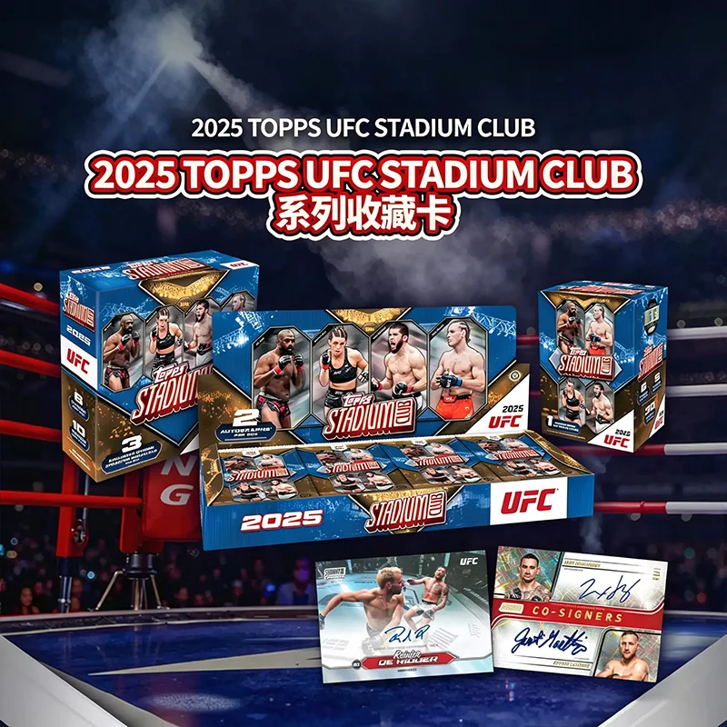 genuine-topps-2025-arena-ufc-ultimate-fighting-championship-mega-value-series-collectible-cards-mma-sports-souvenir-gift