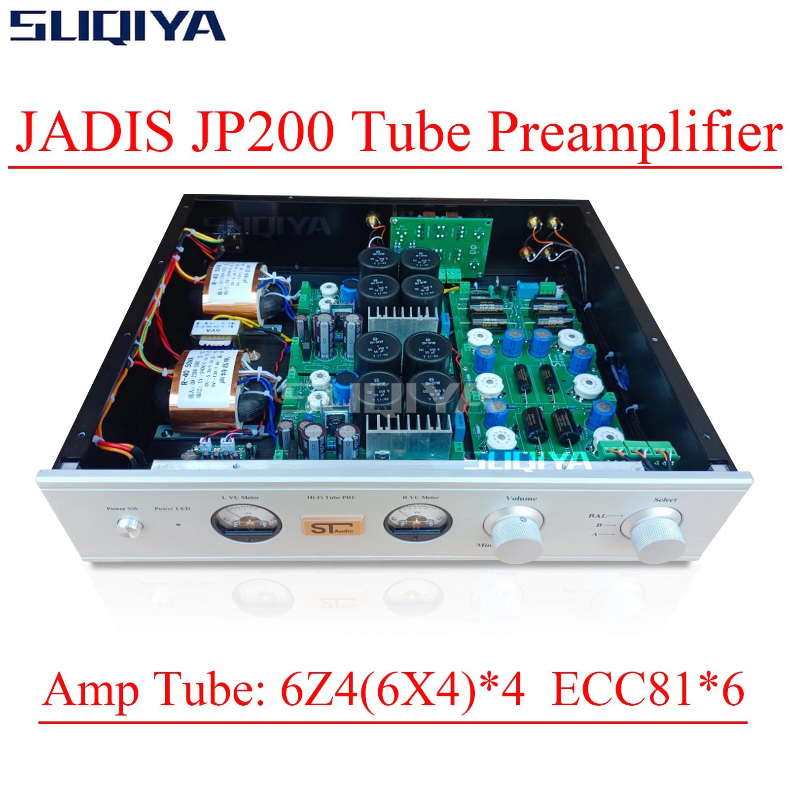 

SUQIYA-Kubota Type Voltage Regulator Tube Rectifier JADIS JP200 Tube Preamp 6Z4 6X4 ECC81 Power Amplifier Audio