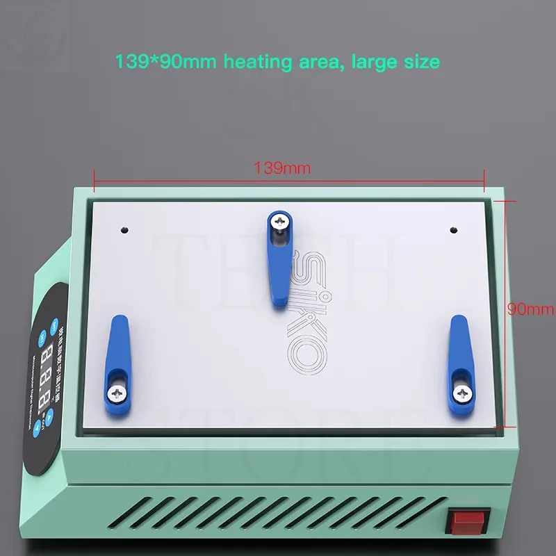 SK-H1 Pelat Panas Tukang Las USB Tipe C dengan Chip Termostat - Stasiun Pemanasan Awal Cerdas untuk Alat Pemanas Cerdas Pengelasan PCB & SMD