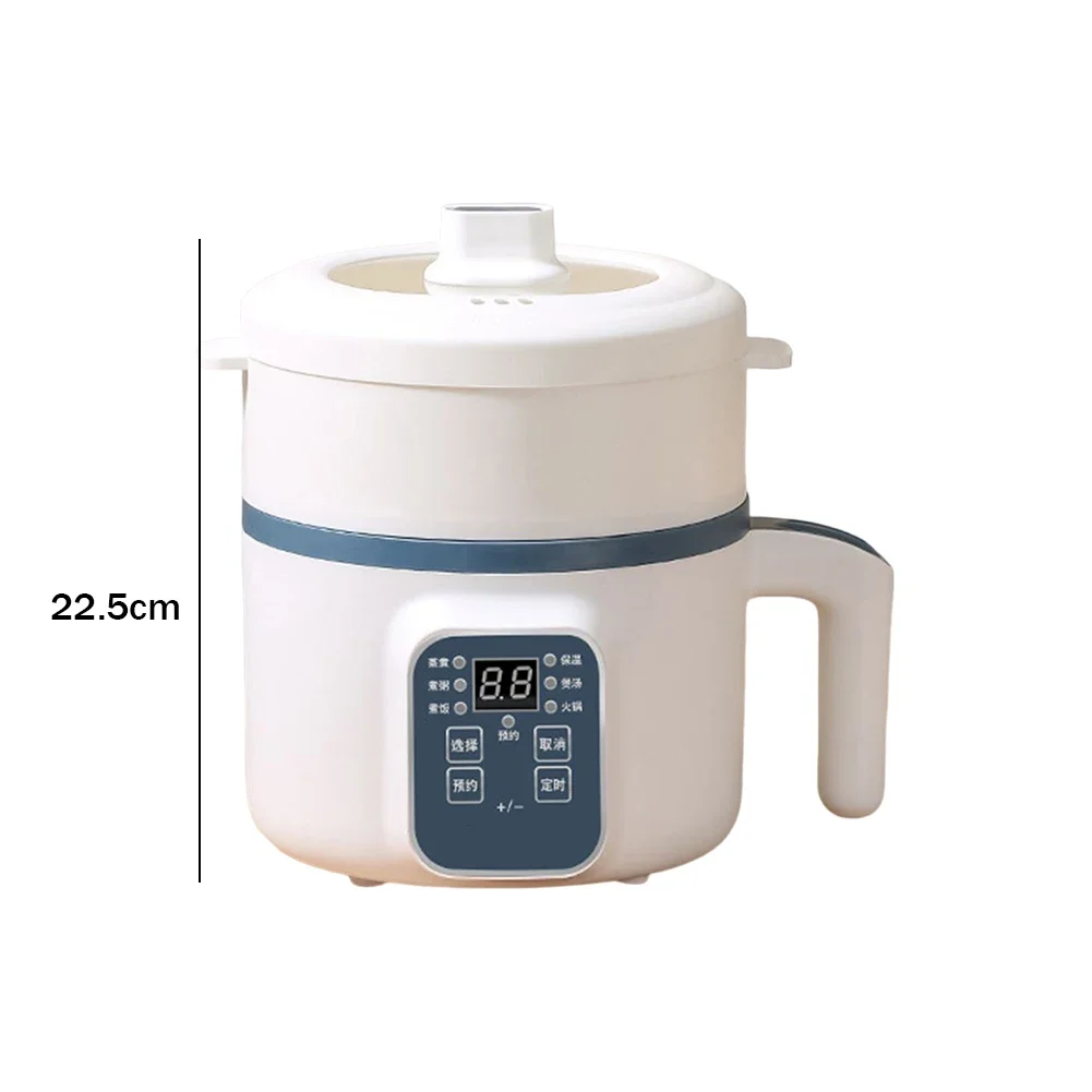 1.7L Mini Electric Rice Cooker Double Layer Multi Cooker Non-Stick Smart Mechanical MultiCooker Steamed Rice Pot For Home